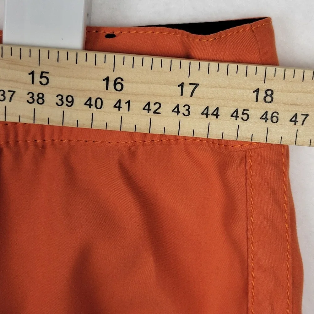 Vintage Billabong Board Shorts Mens 36‎ Burnt Orange Surf Swim Cargo Pockets